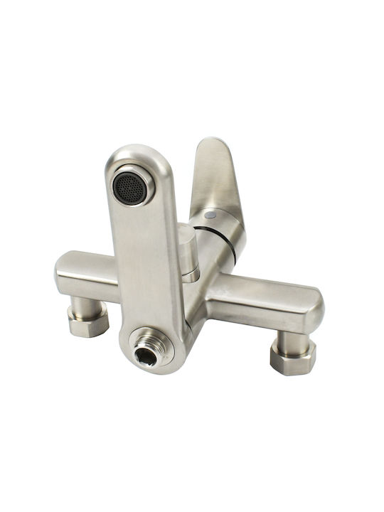 Amestecare Baterie Dus Inox Argintiu