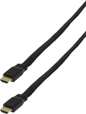 HDMI 2.0 Кабел HDMI мъжки - HDMI мъжки 15м Черно