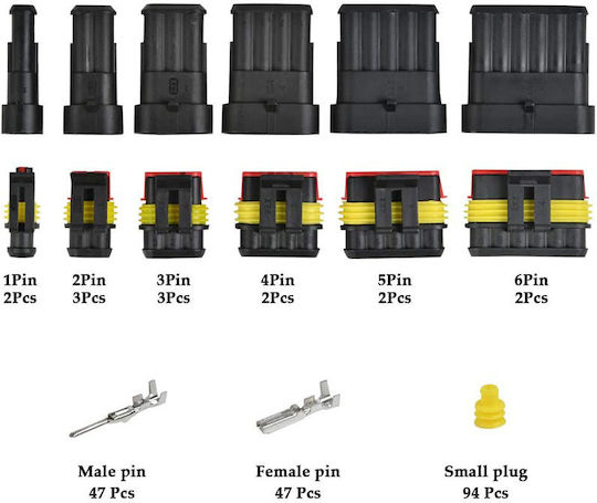 SKS Tools Σετ Ακροδεκτών με Μόνωση (40000431) σε σετ των 240τμχ
