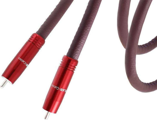 Atlas Cables Asimi Ultra Cable RCA male - RCA male 0.75m