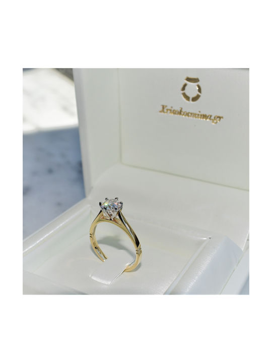 Single Stone from Gold 18K