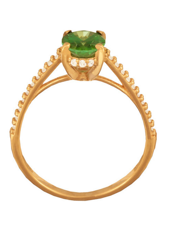 Einzelstein aus Gold 14K