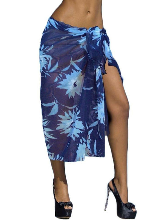 Lorin Floral Pareo Floral Blue