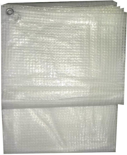 Bradas Waterproof Tarpaulin 100gr/m² 4x4m. Light Type Transparent