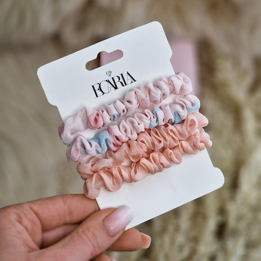 ecarla Scrunchies 4 Stück