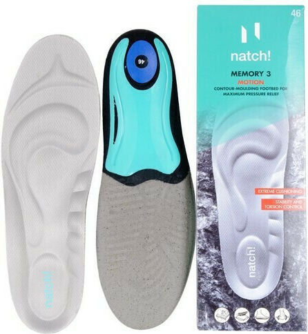 Memory 3 Ανατομικοί Πάτοι Shoes with Memory Foam 9042 2pcs