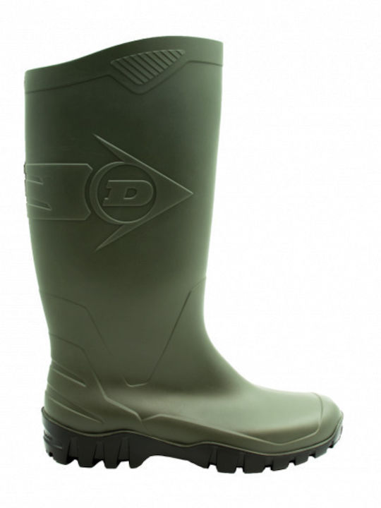 Dunlop Rutschfest Arbeitssicherheitsstiefel Knie Khaki