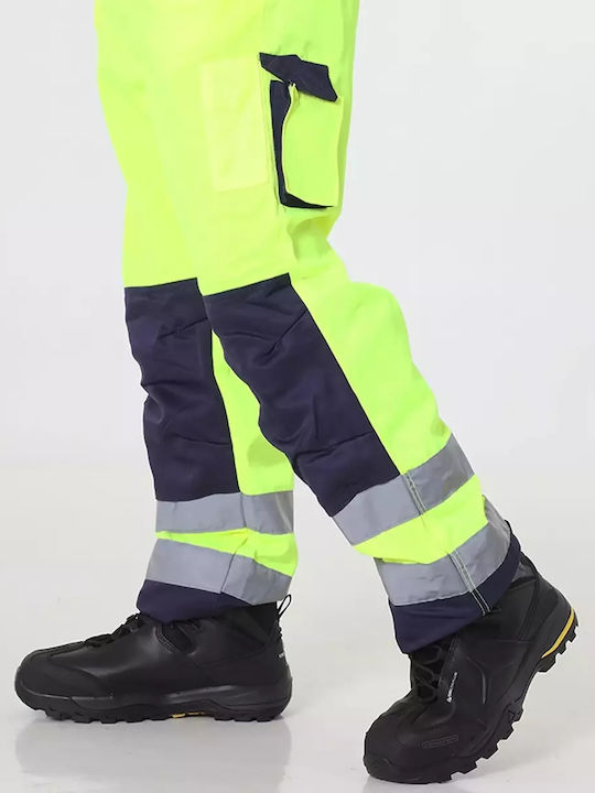 Portwest Salopetă De Lucru Corp Întreg Cu Benzi Reflectorizante Portocalie