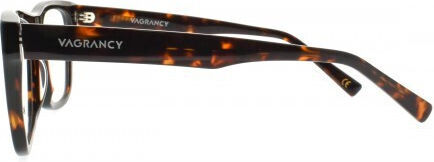 Vagrancy Мъжки Ацетатен Рамка Кафяв Костенурка AS6451 C3