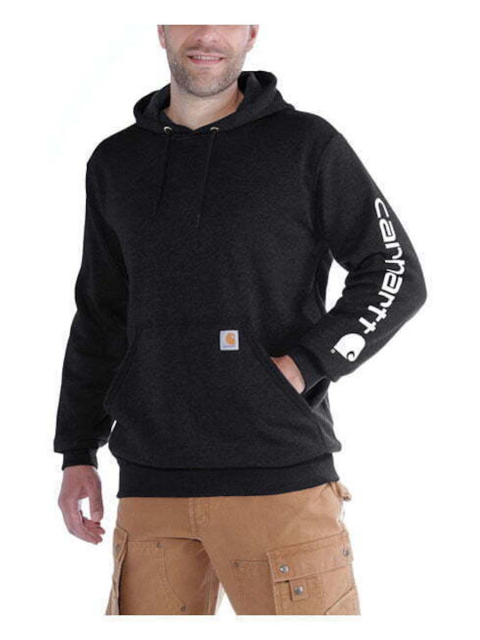 Carhartt Men's Sweatshirt with Hood Black