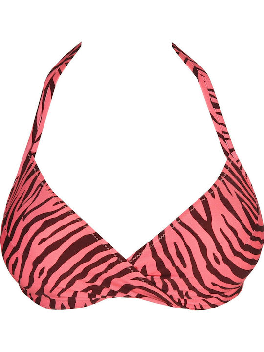 Bikini Σουτιέν Animal Print Ροζ