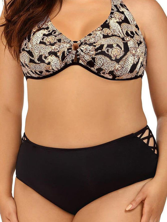 Set Bikini Triunghi Negru