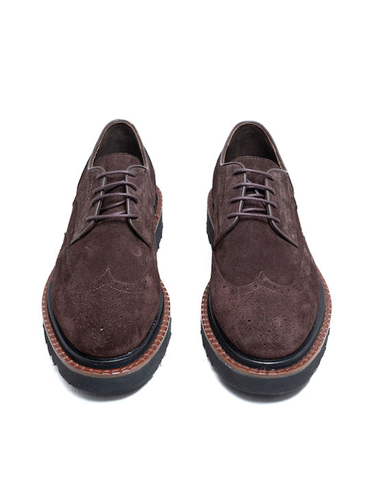 Sider Collection Men's Suede Casual Shoes Brown