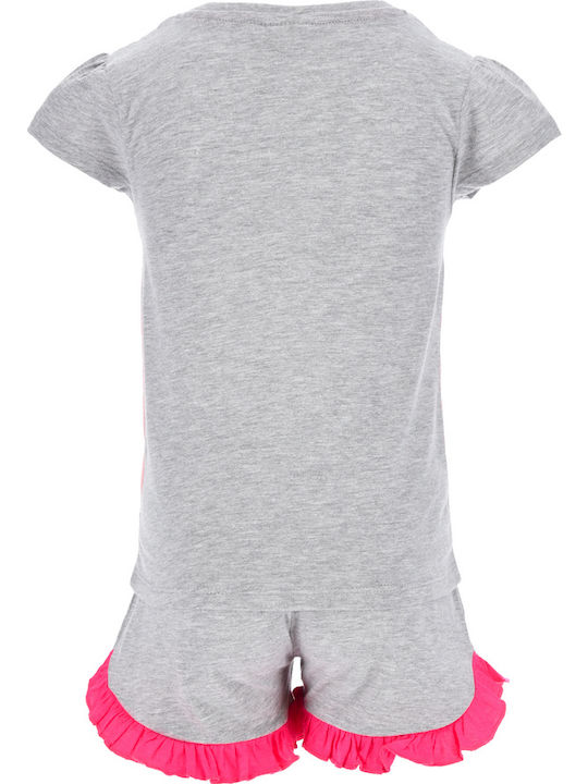 Superheroes Kids' Pajamas Summer Gray Minnie Mouse