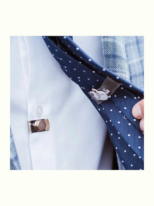 Steel Tie Clip Silver