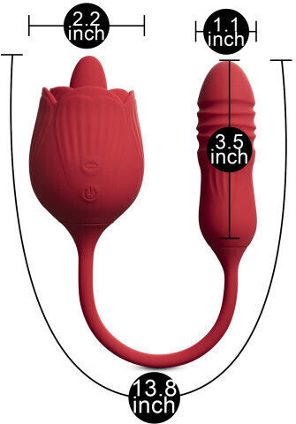 CyprusLoveShop Silicone Mini Δονητής Bullet 38cm Ροζ