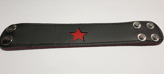 Bullet69 Handmade Double Layer Wristband Black