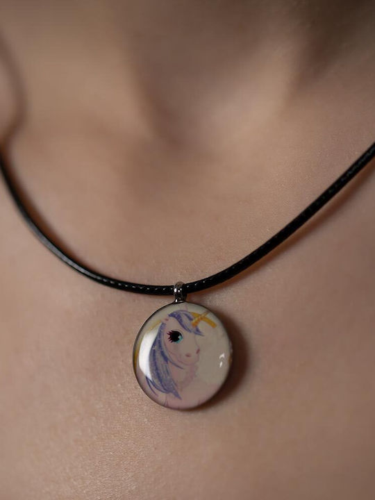 Piercing.gr Κολιέ Μονόκερος