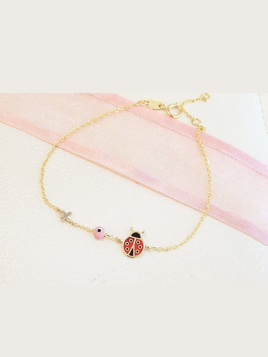 Goldene Kinderhalskette 14K Goldene Kinderhalskette 14K