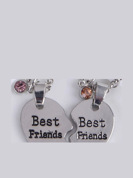 Tatu Moyo Silver Chain Kids Necklaces Heart SWNECK18210115527