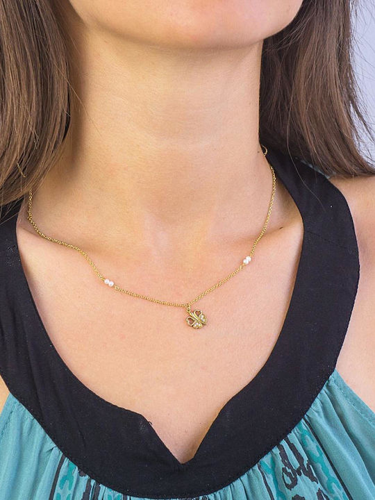 Gold Chain Kids Necklaces 9K PM154