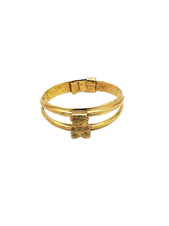 Kosmima1 Παιδικό Δαχτυλίδι Ανοιγόμενο από Χρυσό 14K KID00008