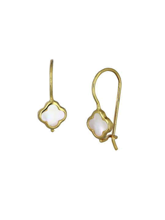 Gold Studs Kids Earrings 9K