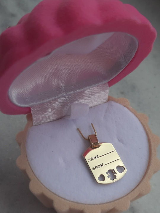 Kids Pendant Gold 9K Kids Pendant Gold 9K