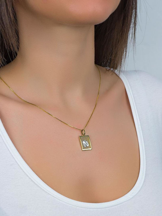 Kinder-Motive Tierkreiszeichen aus Gold 14K