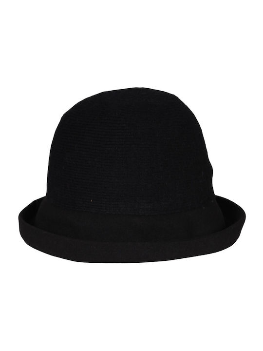 Katsenis Γυναικείο Μάλλινο Καπέλο Μαύρο