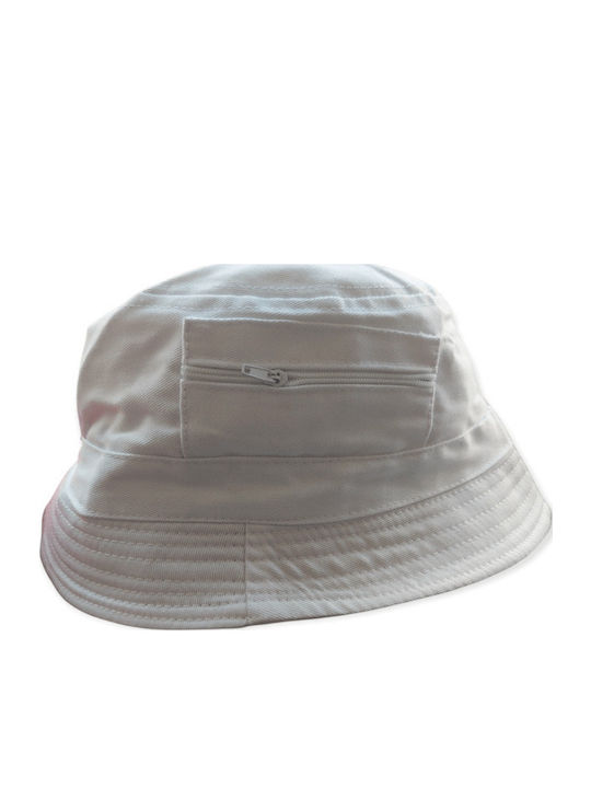Fabric Hat Bucket Beige Fabric Hat Bucket Beige