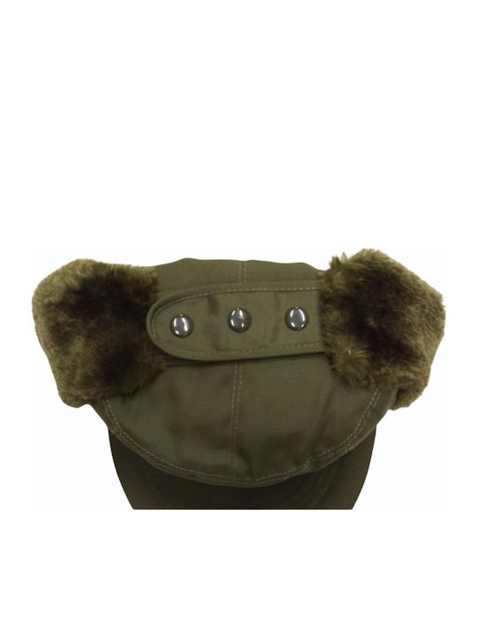 Afoi Giannakopouloi Fabric Men's Hat Black