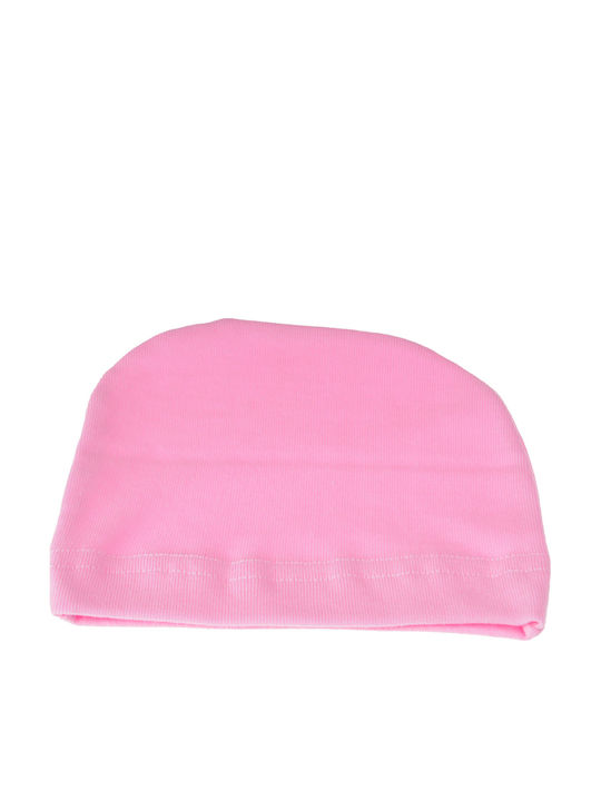 Kids Beanie Fabric White for Newborn