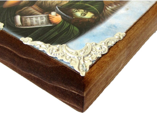 IconsGR Εικόνα Ιωάννης ο Πρόδρομος Ξύλινη 11x15εκ.