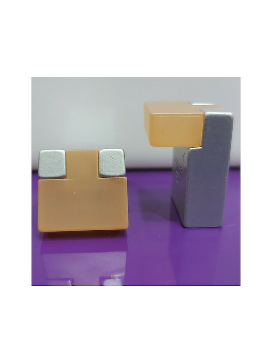 Kids Knob Furniture made of Plastic & Zamak & Metallic in Orange Color 4061-000-10C1 1pcs
