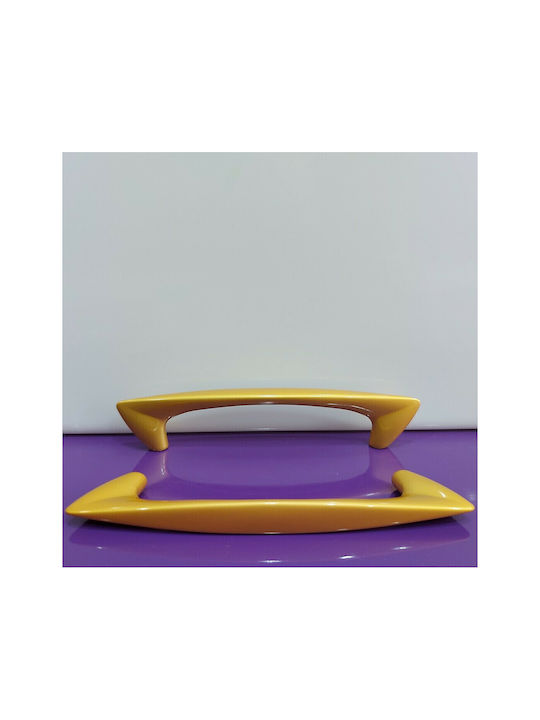 Obispa Handle Furniture made of Metallic & Zamak in Gold Color 160mm (Center Distance 128mm) 0146-128-20A1 1pcs