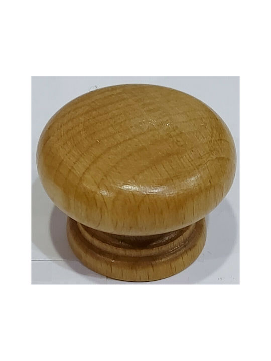 ACM Knob Furniture made of Wooden in Brown Color 9419-000-KSIL 1pcs