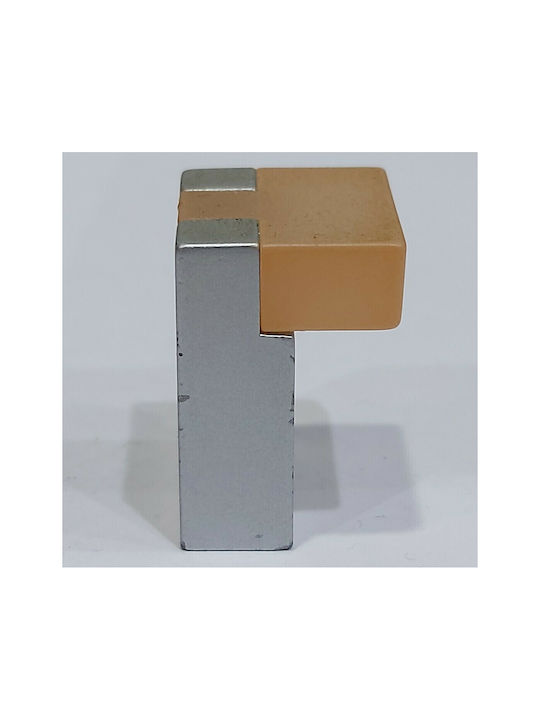 Kids Knob Furniture made of Plastic & Zamak & Metallic in Orange Color 4061-000-10C1 1pcs