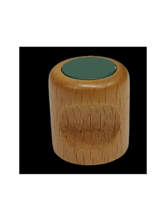 ACM Kids Knob Furniture made of Wooden & Metallic & Zamak in Green Color 4034-PRA1 1pcs