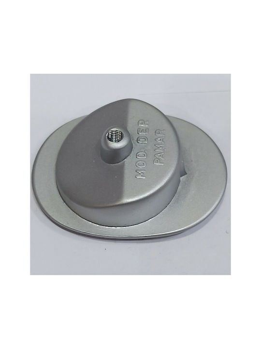 Pamar Buton Mobilier Mânere de mobilier din Zamak & Metal în Culoare Argintiu 0308-000-10C1 1buc