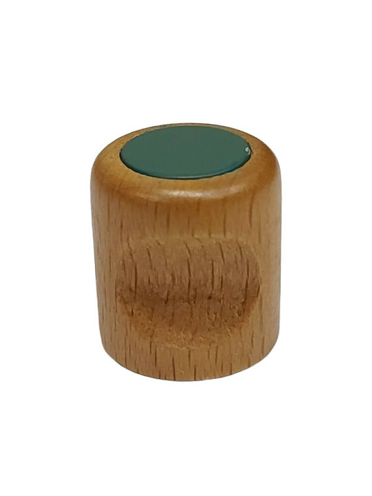 ACM Kids Knob Furniture made of Wooden & Metallic & Zamak in Green Color 4034-PRA1 1pcs