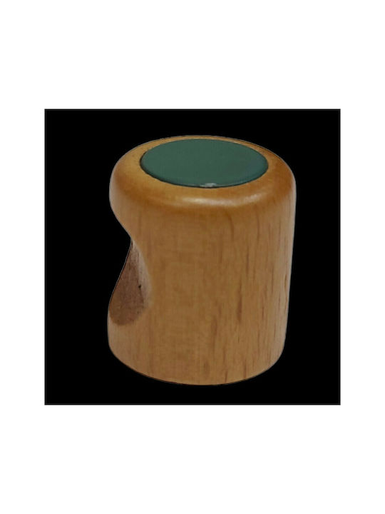 ACM Kids Knob Furniture made of Wooden & Metallic & Zamak in Green Color 4034-PRA1 1pcs