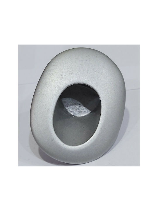 Pamar Buton Mobilier Mânere de mobilier din Zamak & Metal în Culoare Argintiu 0308-000-10C1 1buc