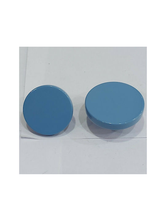 Knob Furniture made of Metallic & Zamak in Light Blue Color 11113-20A1 1pcs