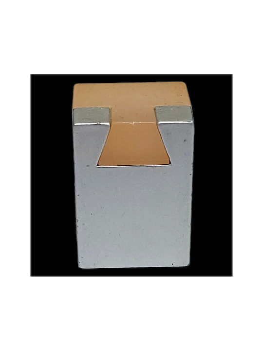 Kids Knob Furniture made of Plastic & Zamak & Metallic in Orange Color 4061-000-10C1 1pcs