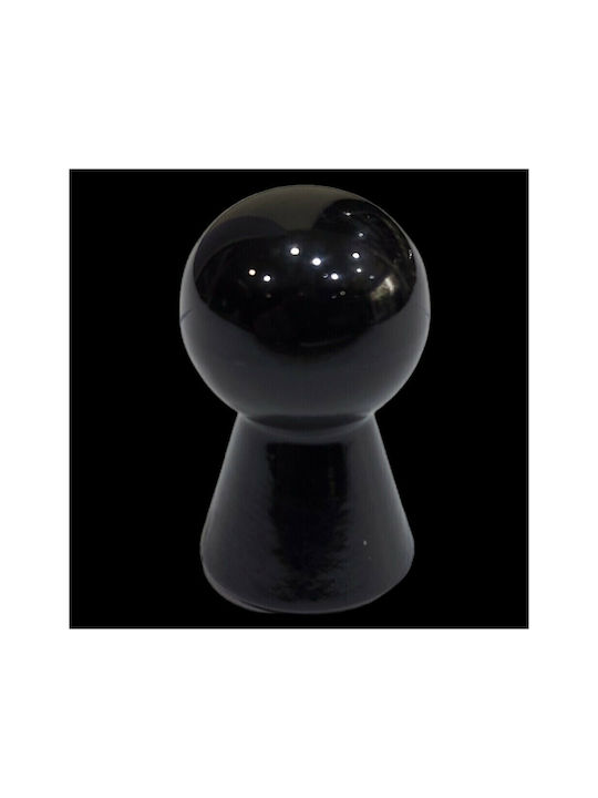 Knob Furniture made of Acrylic Resin in Black Color 0314-NEL1 1pcs