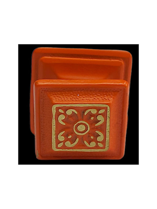 Knopf Möbelgriff aus Metallisch in Orange Farbe 11041-BRZ2 1Stück