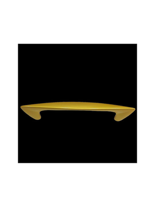 Obispa Handle Furniture made of Metallic & Zamak in Gold Color 160mm (Center Distance 128mm) 0146-128-20A1 1pcs
