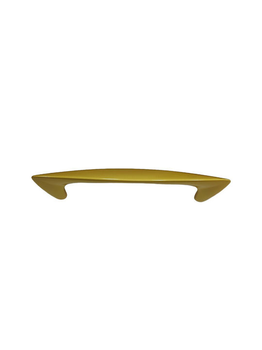 Obispa Handle Furniture made of Metallic & Zamak in Gold Color 160mm (Center Distance 128mm) 0146-128-20A1 1pcs