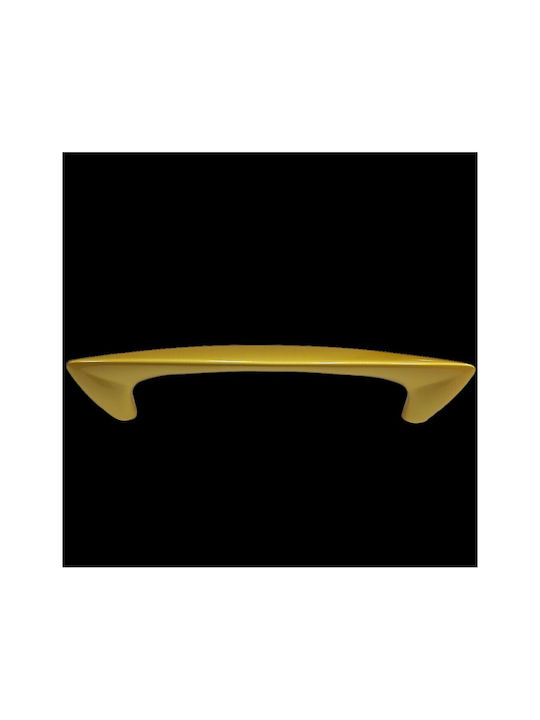 Obispa Handle Furniture made of Metallic & Zamak in Gold Color 160mm (Center Distance 128mm) 0146-128-20A1 1pcs